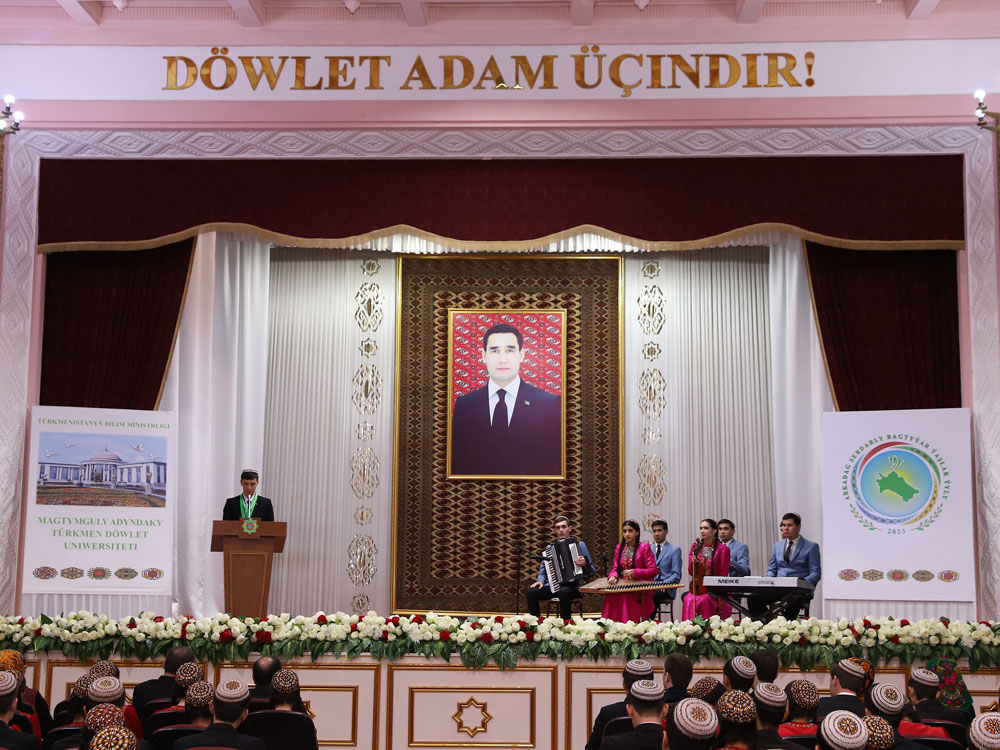 Sagdyn durmuş ýörelgesine bagyşlanyp dabaraly çäre guraldy