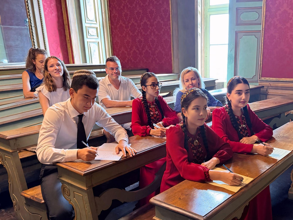 Italiýa Respublikasynda talyplar üçin geçirilen okuwlar