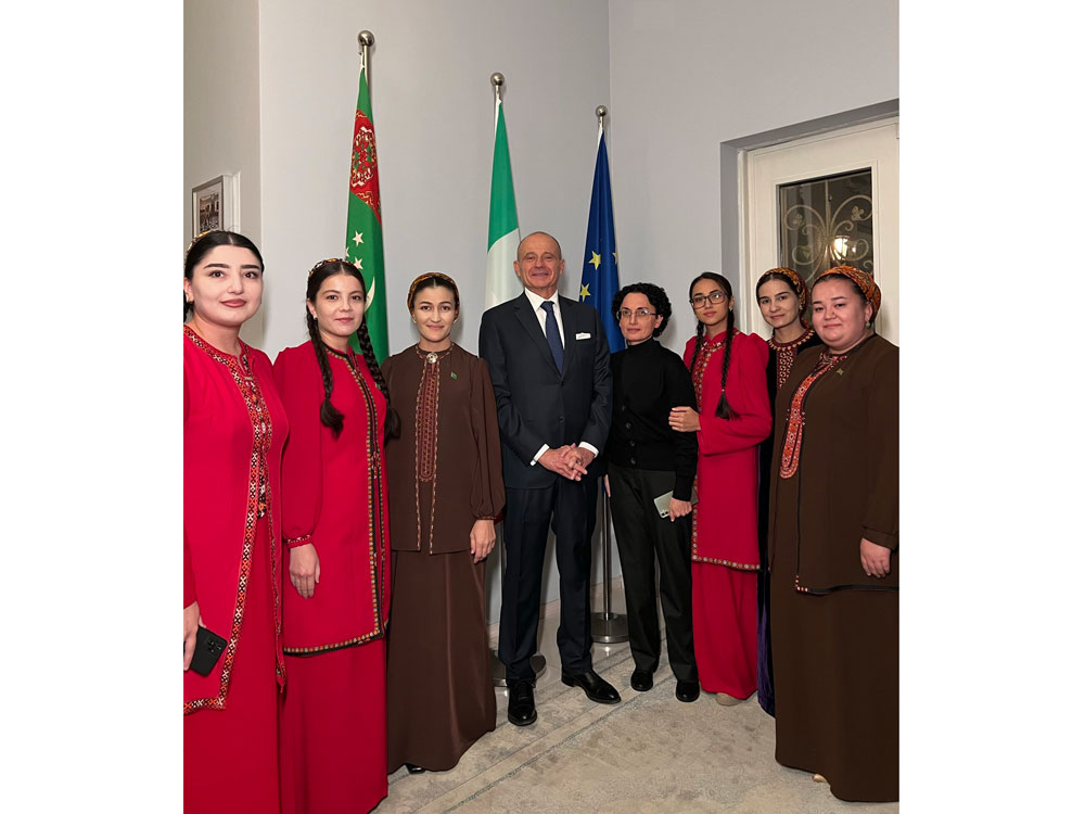 Встреча с Послом Итальянской Республики в Туркменистане