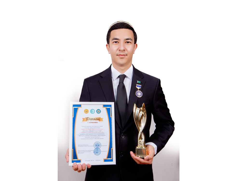A student of our university became the winner of the international contest “Best Student of Turkic Peoples”
