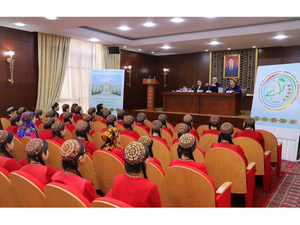 Fransuz dili boýunça bäsleşigiň saýlama tapgyry geçirildi