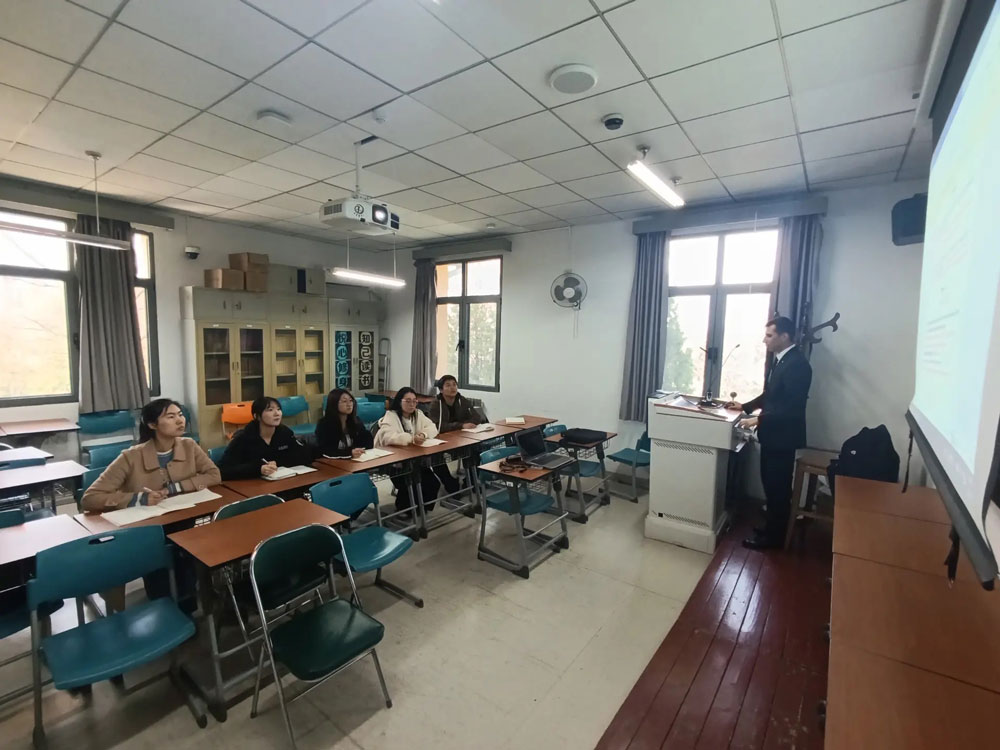 A Teacher from Turkmen State University Provides Education in the PRC